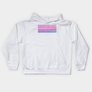 Pink Paint pattern minimal linear Kids Hoodie